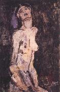 Amedeo Modigliani Suffering Nude (mk39) oil painting on canvas